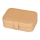 thumbnail image 2 of Joyero organizador pequeño Perfecl estuche de almacenamiento suave para anillos pendientes relojes mujeres Amarillo, 2 of 7