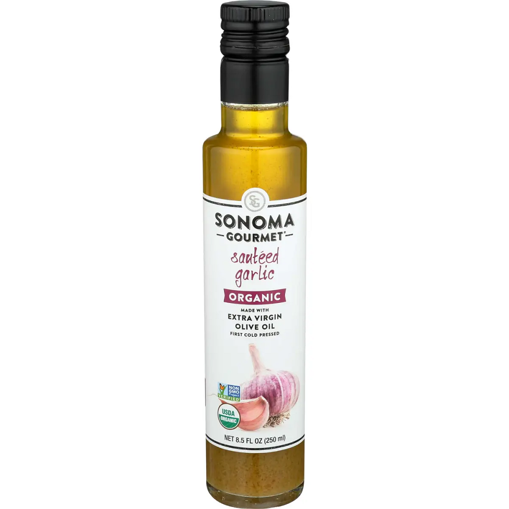 Sonoma Gourmet Organic Sauteed Garlic and Herb Extra Virgin Olive Oil