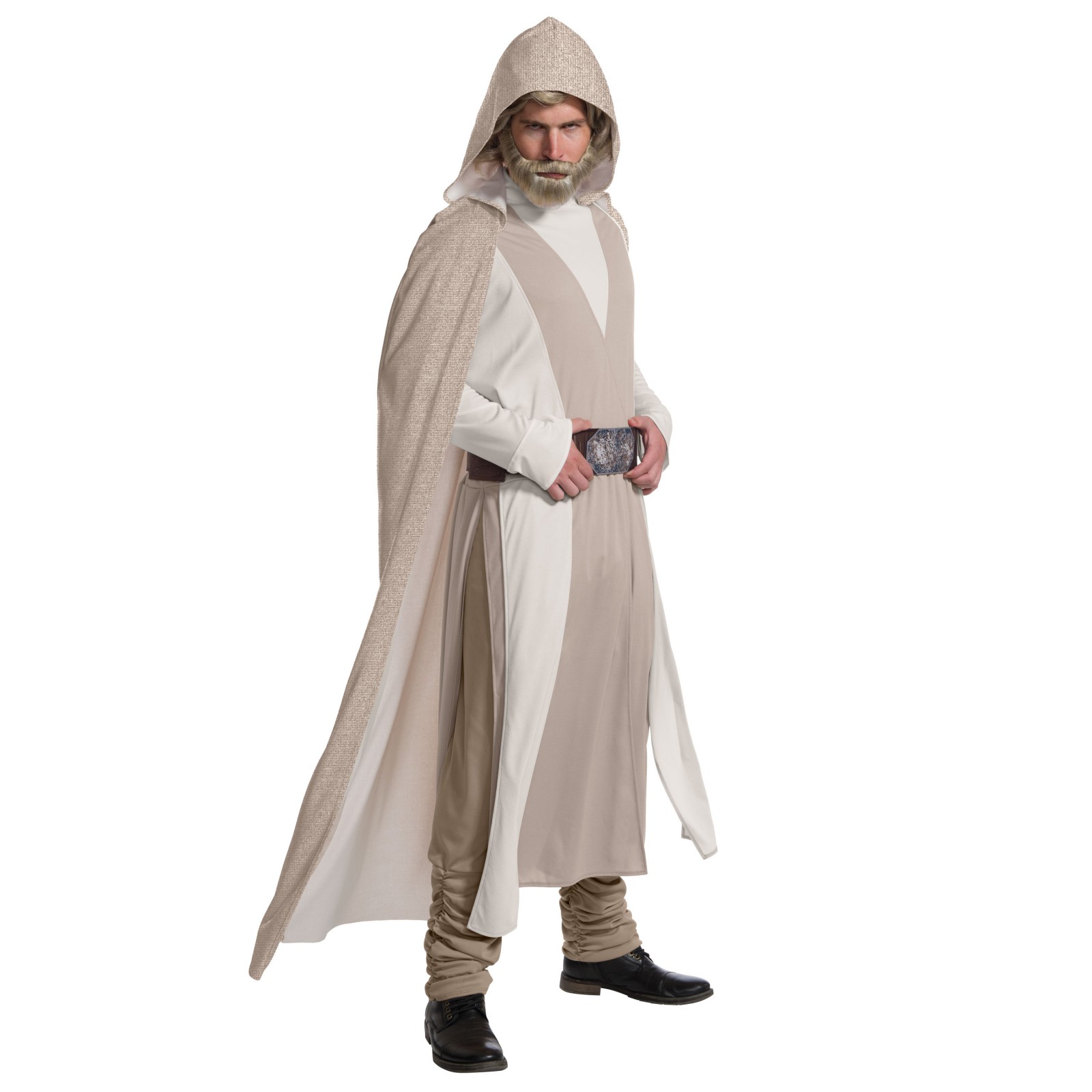 Men s Deluxe Luke Skywalker Costume Star Wars VIII Walmart