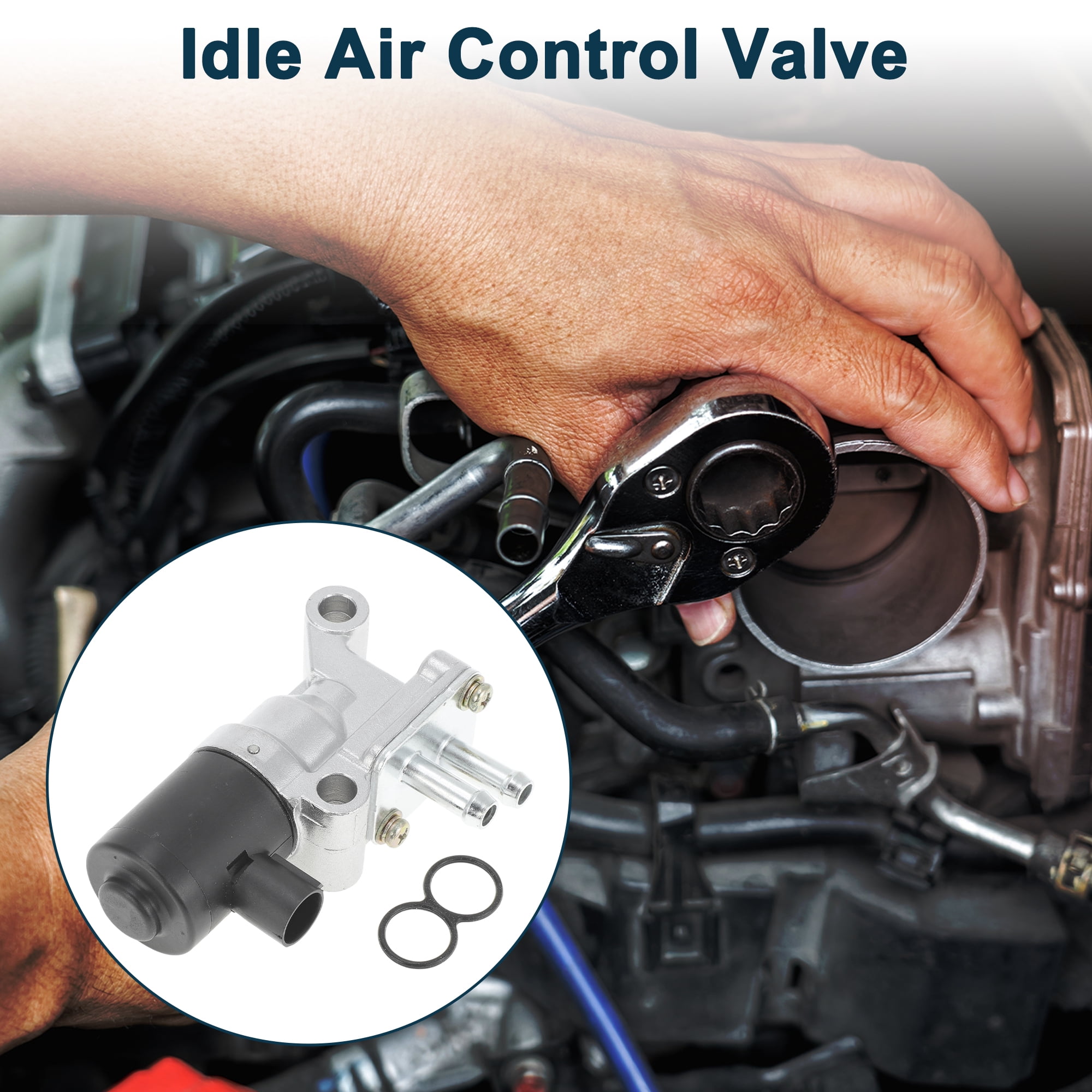 Car Idle Air Control Valve for Honda Accord 1994-1997 for Acura Integra 1998-2001 Replace No.36450P0AA01 IACV Idle Valve Idle Air Control Valve