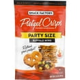 Snack Factory Pretzel Crisps, Buffalo Wing, Party Size 14 oz