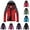 Red, variant on Waterproof Jackets for Women Winter Snow Coat Warm Ski Jacket Hooded Work Outerwear Womens Windbreaker Winter Coat Fleece Inner for Rain Snow Outdoor Hiking RedM