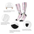 thumbnail image 6 of Fotbe Aerial Yoga for Unicorn print Women's Men's Novelty Crew Socks Cotton Socks Knee High Socks for Walking,Running,Nurses,Pregnancy, 6 of 9