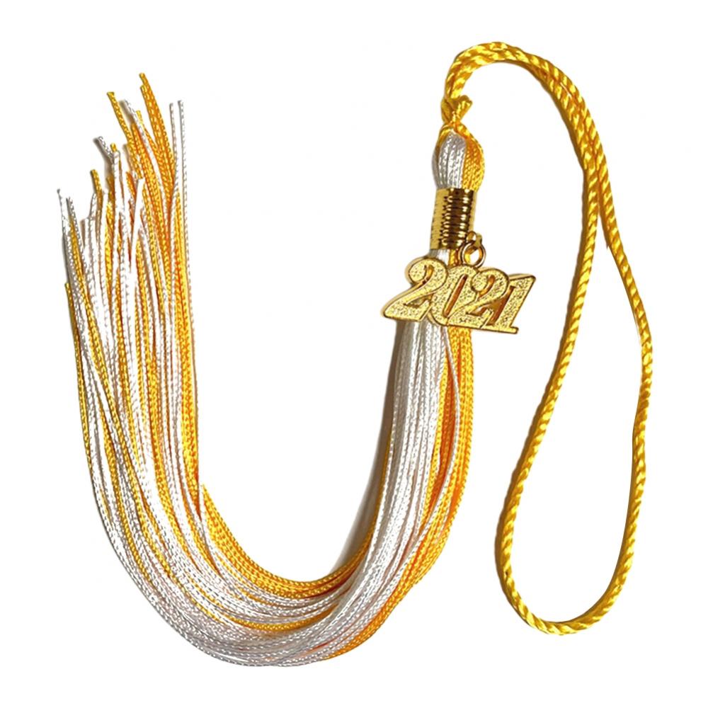 Graduation Tassel, Black Graduation Tassel with Gold Year Charm