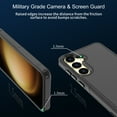 thumbnail image 6 of Allytechgroup Rugged Shockproof Case for Samsung Galaxy A15, Hybrid Hard Shell Anti-Scratch Bumper Phone Case Cover for Galaxy A15 5G, Black, 6 of 8
