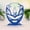 (Blue Ranger Helmet Thin Silhouette Matte Black), variant on Power Ranger Helmet Sculpture, Minimalist Line Art Decor, Desk Display
