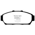 thumbnail image 2 of EBC Brakes Redstuff Premium Fast Street Pad For All Engine Sizes Fits select: 1993-1995 HONDA CIVIC, 1994-2001 ACURA INTEGRA, 2 of 8