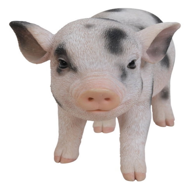 Hi-Line Gift 10 Inch Standing Baby Pig Garden Statue photo 4