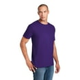 thumbnail image 4 of Gildan Men's Short Sleeve Crew T-Shirt - 100 Cotton, Purple, Sizes S-3XL, Crafting Tee, 4 of 5