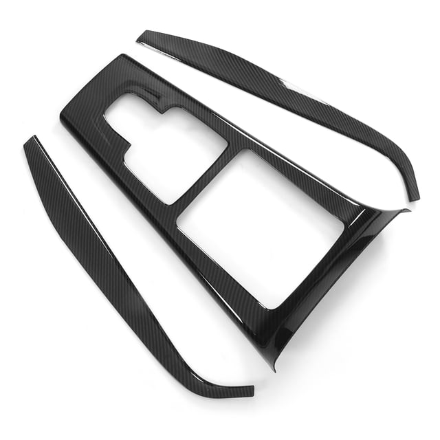 Tira Decorativa Lateral, Kit De Cubierta Del Panel De Control Central ABS Práctica Resistencia Al Desgaste Alta Dureza Para Molduras Interiores Automotrices