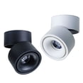 thumbnail image 2 of OUNONA Spotlight Ceiling Fixture Ceiling Spotlights White PVC Adjustable Lighting Head for Shop Display Lighting 1Pcs, 2 of 7