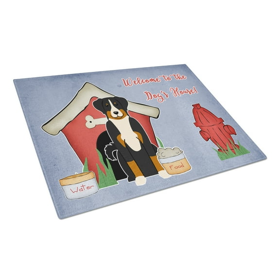 Caroline's Treasures Dog House Collection Appenzeller Sennenhund Glass Cutting Board Large