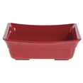 thumbnail image 5 of HUBERT® Food Pan 1/2 Size Red Melamine Curveware - 9 7/8"L x 12"W x 4"D, 5 of 5