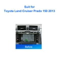 thumbnail image 4 of Car Radio Panel Installation Frame 2 Din DVD Stereo Video Player Mounting Kit For Toyota Land Cruiser Prado 150 2013 - 2017, 4 of 5