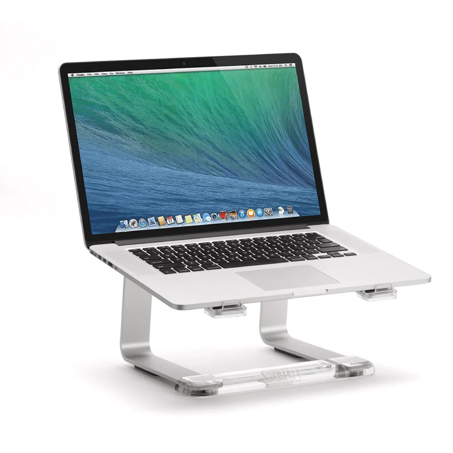 Griffin Elevator Laptop Stand, Ergonomic Computer Riser & Laptop Mount Made of Sturdy Brushed Aluminum