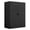 Black, variant on YEAHIBABY Multipurpose Black Plastic Storage Cabinet for Outdoor Garage and Living Room Use