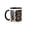Black/White, variant on 3drose, Cambodia, Angkor Wat, Siem Reap, Faces of the Bayon Temple, 11oz Two-tone Yellow Mug