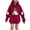 Red, variant on successthop Spooky Season Hoodie Graphic Ghost Pumpkin Toddler Girls Boys Fleece Long Sleeve Pullover Sizes 3-14