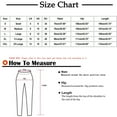 thumbnail image 2 of Patlollav Womens Casual Loose Drawstring Elastic High Waisted Harem Pants Comfy Trousers with Pockets, 2 of 6