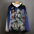 thumbnail image 4 of Beetlejuice Casual Pullover Hoodie Unisex Hooded Sweatshirt Novelty 3D Graphic Long Sleeve Sweater with Pocket S, 4 of 8