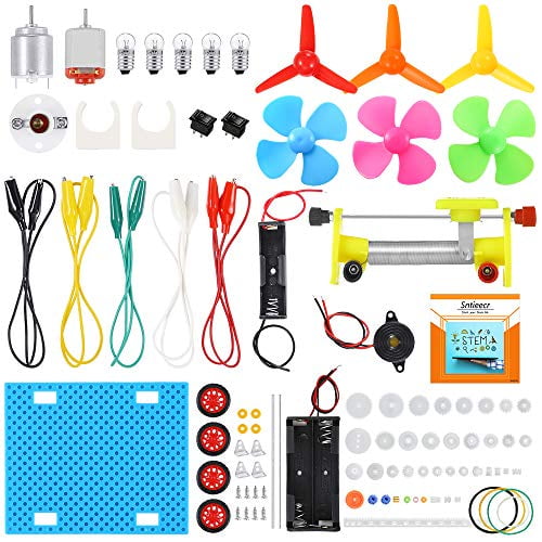 Car Model Assemble Physics Science Kits Sntieecr Electric Circuit Learning Kit 