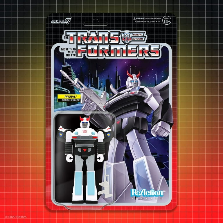 Super 7 Transformers G1 Prowl - ReAction Figure Super 7 Transformers G1 Prowl - ReAction Figure
