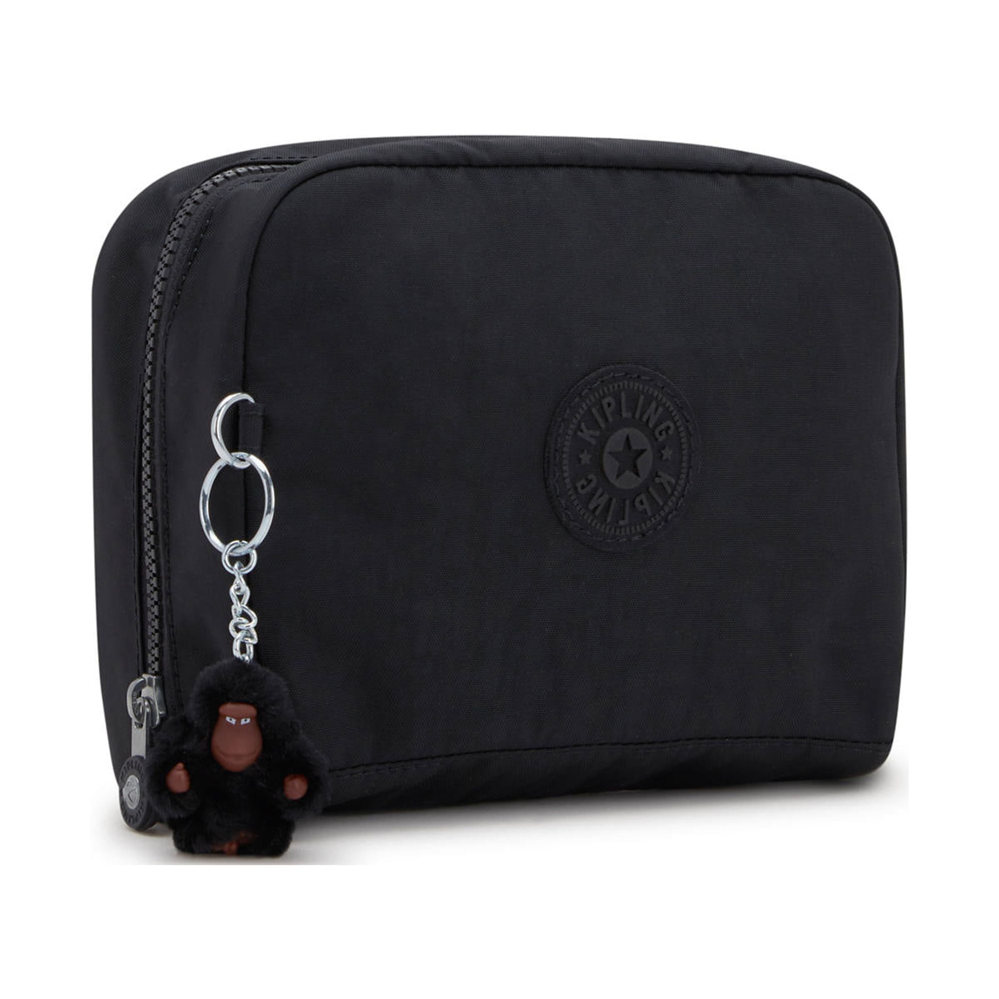 Kipling Zip-Top Small and Large Pouch Set Duo - Blackish Tile