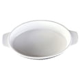 thumbnail image 2 of Ceramic Baking Pan Restaurant Baking Dish Oval Baking Dish Kitchen Ceramic Bakeware, 2 of 6