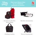 thumbnail image 4 of Disney Baby by J.L. Childress Cambiador portátil de cuerpo completo - Disney Travel Essential - Cambiador de pañales acolchado, impermeable y plegable - Extra grande 19" x 30" - Mickey Mouse negro, 4 of 5