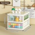 thumbnail image 5 of 1pc Desktop Storage Box, Drawer Type Storage Cabinet, Crafts Storage Box And Organizer, 5 of 5