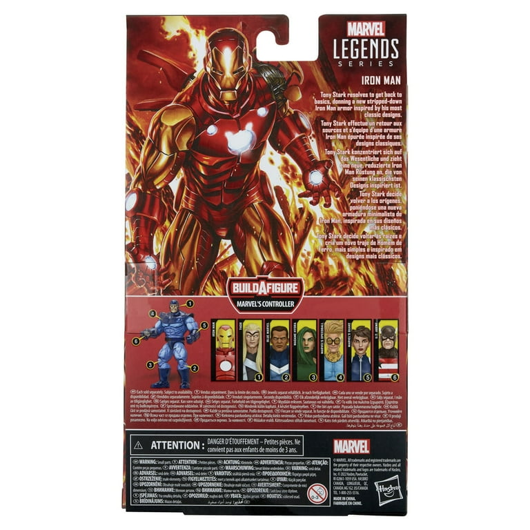 Marvel legends iron man helmet walmart 2025