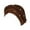 Coffee, variant on Womens Elastic Solid Color Comfortable Flat Hat Color Pearl Braid Cap Big Pun Hat