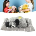 thumbnail image 4 of Juguete De Peluche Para Perro, Muñeca De Perro De Simulación, Sonido Electrónico Realista De 7,1 X 5,3 Pulgadas Para Adorno Del Hogar Para Regalo De Niños, 4 of 7