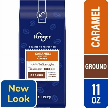 KR Caramel Medium Roast Ground Coffee 11 oz