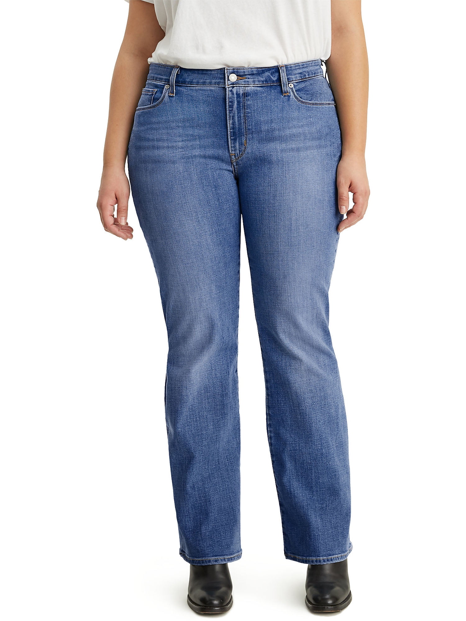 Plus Size 415 Classic Bootcut Jeans 
