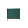 thumbnail image 4 of Vien 36 Inch Accent Chair- Green Tufted Velvet- Gold Polished Steel Legs, 4 of 6
