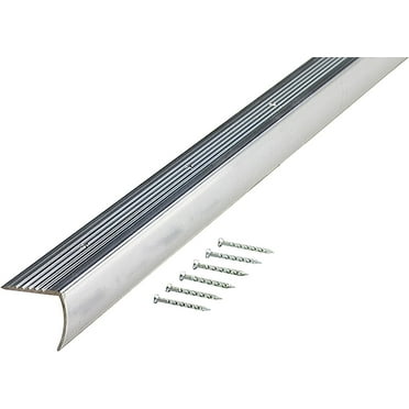 M-D 66035 1-1/8" X 36" PB Aluminum Floor & Carpet Stair Edging6
