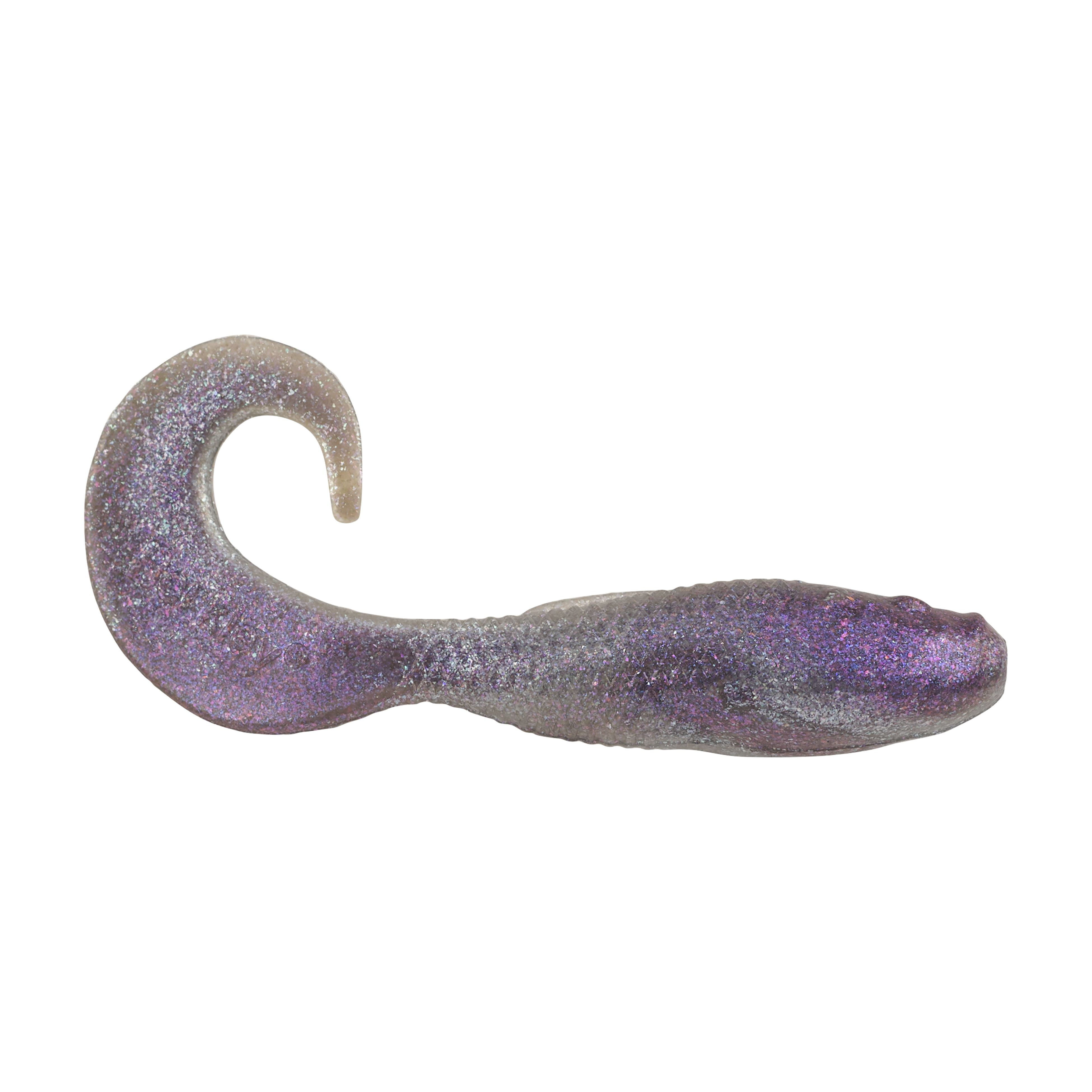 Berkley Gulp! Saltwater Swimming Mullet Scented Bait, Purple Chrome 4"