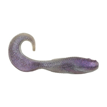 Berkley Gulp! Saltwater Swimming Mullet Scented Bait, Purple Chrome 3"