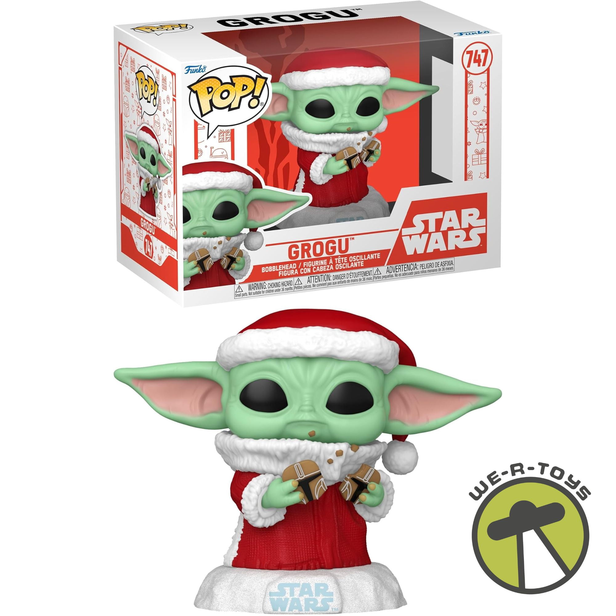 Funko POP! Star Wars: Mando Holiday - Grogu