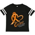 thumbnail image 3 of Inktastic Cure- Kidney Cancer Awareness orange ribbon Boys or Girls Toddler T-Shirt, 3 of 5