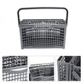 thumbnail image 5 of Dishwasher Silverware Storage Basket Utensil Cutlery Holder Knives Forks Storage Rack for ///LG Dishwasher, 5 of 6