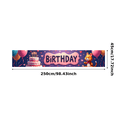 thumbnail image 3 of Glittery Happy Birthday Letter Banner Background Party Decorations for Birthday Party Photography Props Backdrop Decor for Celebrations, 3 of 7