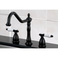 thumbnail image 2 of Kingston Brass KB1795BPLLS Bel-Air Double-Handle Widespread Kitchen Faucet in Oil Rubbed Bronze, 2 of 6