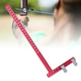 thumbnail image 3 of Keenso Archery Aluminum Alloy Ruler L Shaped Bow Measurement Tool for Recurve/Compound Bow,Compound Bow Ruler,Bow Ruler, 3 of 7