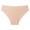 AN14_Beige, variant on Seamless Underwear for Women No Show Low Rise Bikini Panties Stretch Scalloped Silky Briefs Brown M