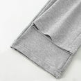 thumbnail image 5 of AHTJRT Kids Track Pants Flat Front Stretchy Soft Slack Pants with Pockets Casual Fal Winter Lounge Workout Running Trousers Gray 4-5 Years, 5 of 7