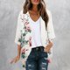 thumbnail image 1 of Cárdigan para mujer, chaquetas estampadas de moda, primavera y verano, chaquetas estampadas de manga 3/4, abrigos para mujer, 1 of 5