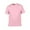 Pink, variant on Plain Cotton T-Shirt Women Summer T-Shirts Tees Casual Solid Color Shirt Short Sleeve Tops Pink XS