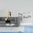 thumbnail image 2 of Organizador de escritorio con forma de nota musical, soporte para control remoto, organizador de control remoto de madera, centro de mesa de resina ad, 2 of 8